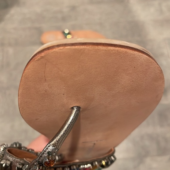 JEFFREY CAMPBELL Ibiza Naples Multicolor Jewel Embellished Sandals - Picture 7 of 16